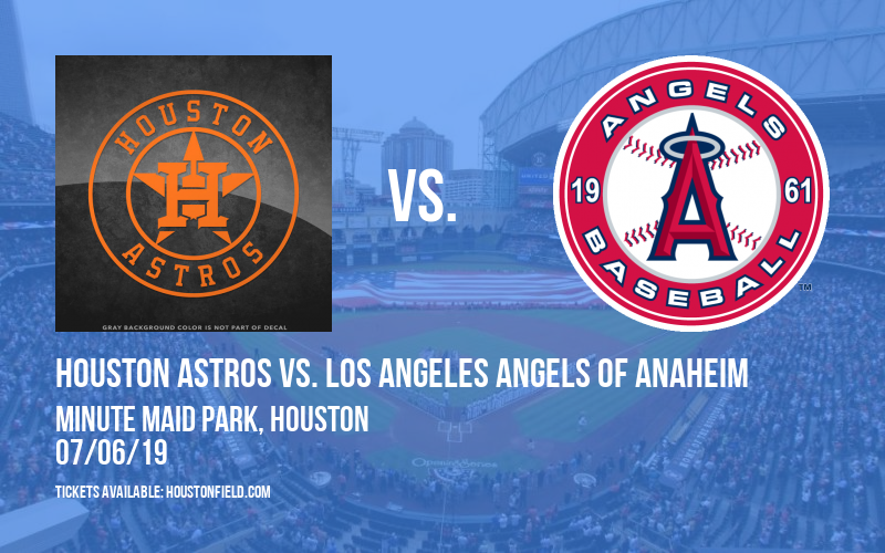 Houston Astros vs. Los Angeles Angels of Anaheim at Minute Maid Park