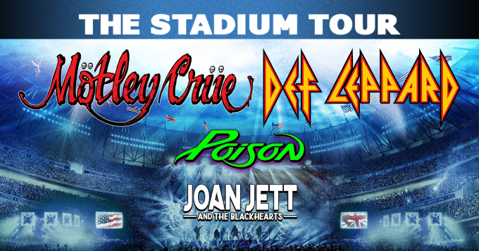 The Stadium Tour: Motley Crue, Def Leppard, Poison & Joan Jett and The Blackhearts at Minute Maid Park