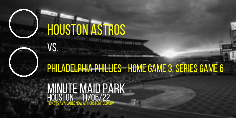 World Series: Houston Astros vs. TBD at Minute Maid Park