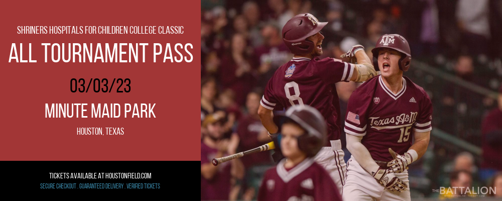 Shriners Hospitals For Children College Classic - All Tournament Pass at Minute Maid Park