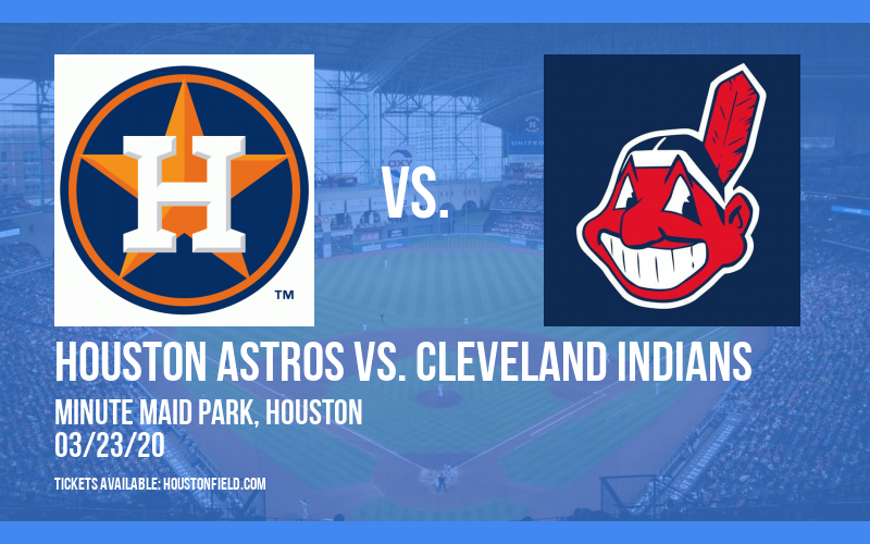 Exhibition: Houston Astros vs. Cleveland Indians at Minute Maid Park tickets Exhibition: Houston Astros vs. Cleveland Indians at Minute Maid Park