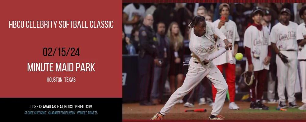 HBCU Celebrity Softball Classic at Minute Maid Park