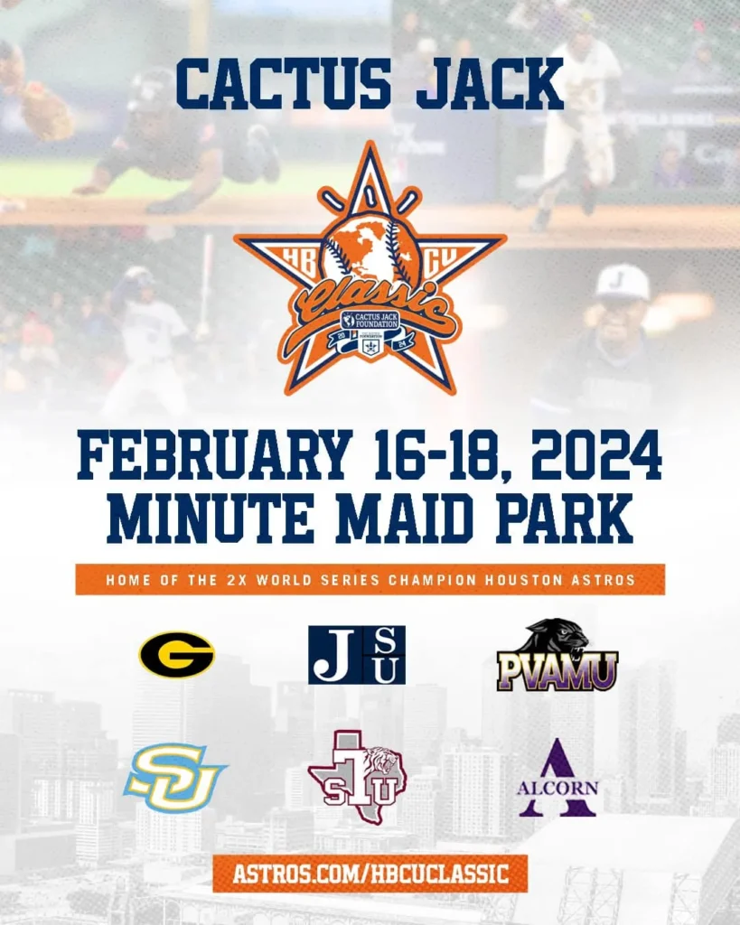 Cactus Jack HBCU Classic Day 1 Tickets 16th February Minute Maid
